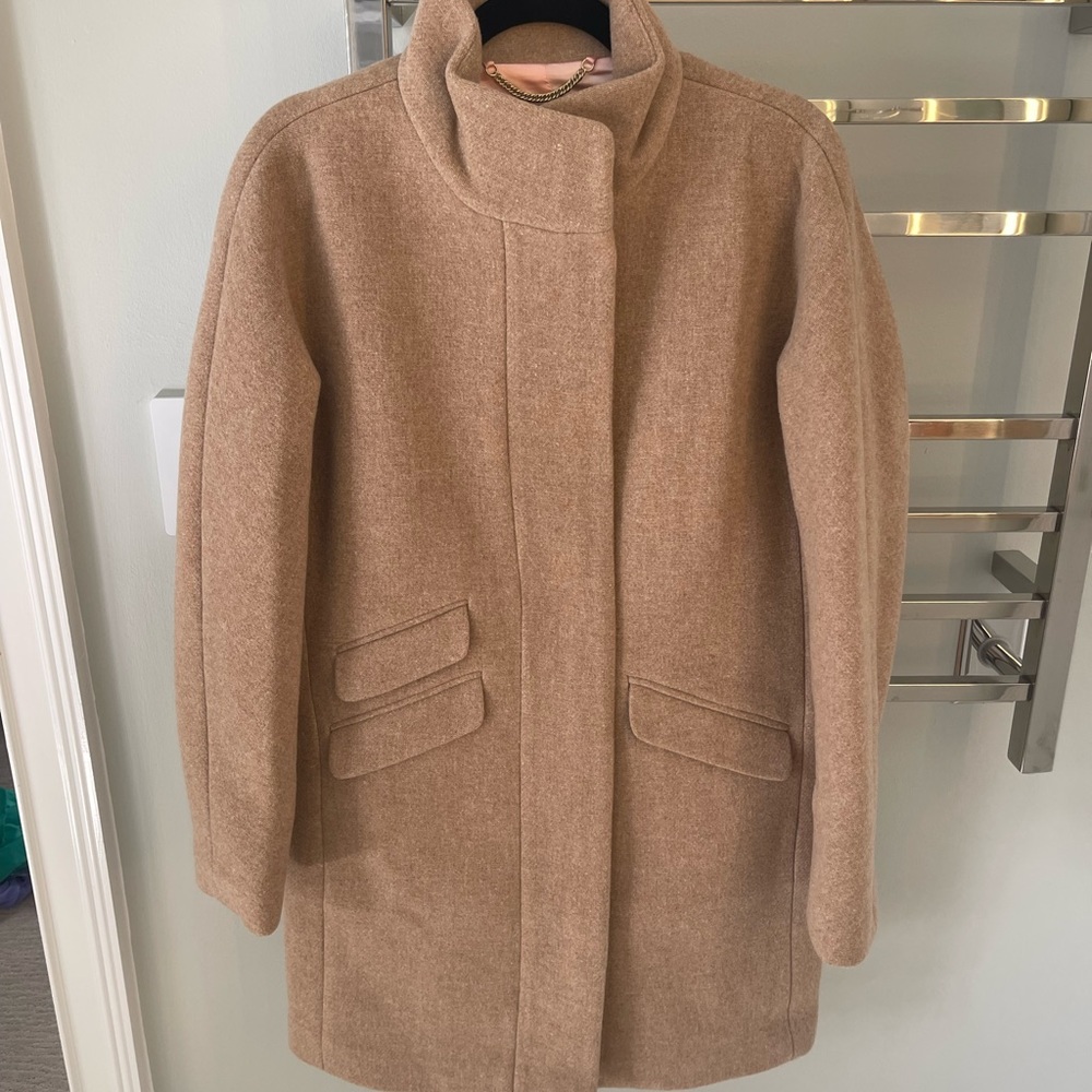J. Crew Camel Pea Coat
